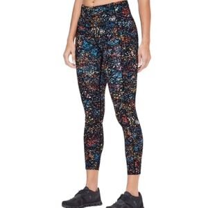 Lululemon Fast & Free 7/8 Tight II  *Nulux 25" Flowerescent Multi